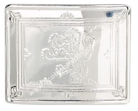 Lion Rampant Scottish Polished Kilt Buckle